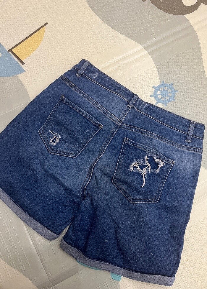 Kot şort - Görsel 3