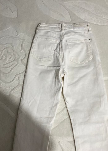 Beyaz jean - Görsel 5