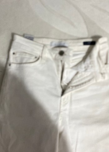 Beyaz jean - Görsel 2