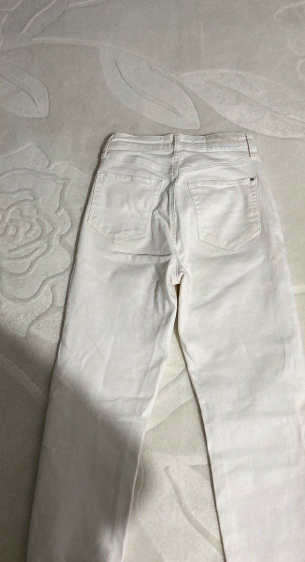 Beyaz jean - Görsel 5