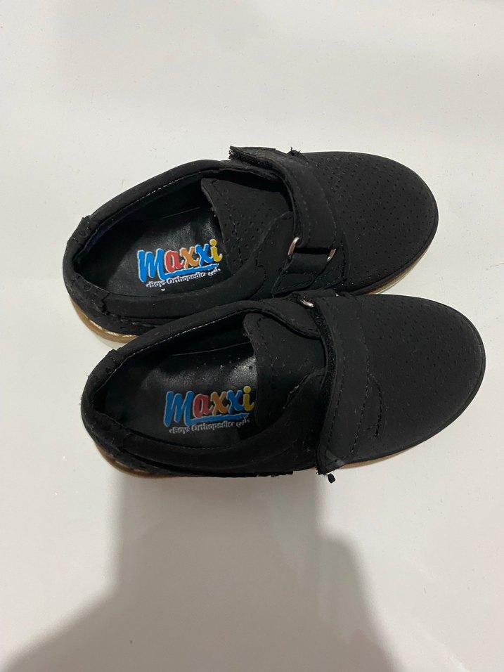 Erkek Çocuk Siyah Cırt Cırtlı Günlük Ayakkabı - Görsel 4