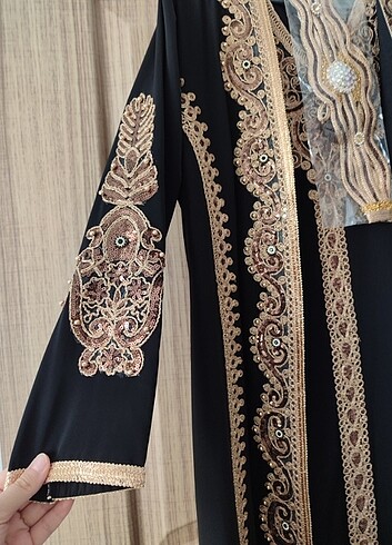 xl Beden siyah Renk Kaftan