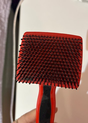 Kırmızı Kedi Tüy Tarağı - Görsel 2