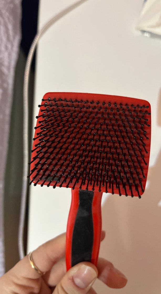 Kırmızı Kedi Tüy Tarağı - Görsel 2