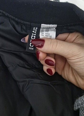 H&M oversize deri ceket - Görsel 5