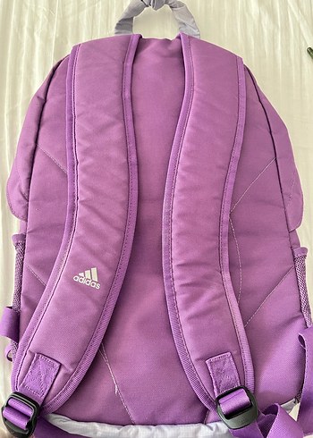 Mor ve Gri Fermuarlı Spor Sırt Çantası - Görsel 2