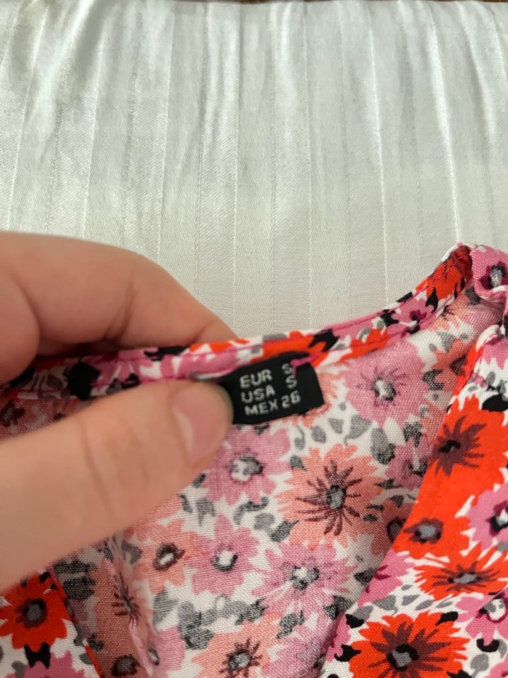 Çiçek Desenli Midi Bohem Elbise - Görsel 3