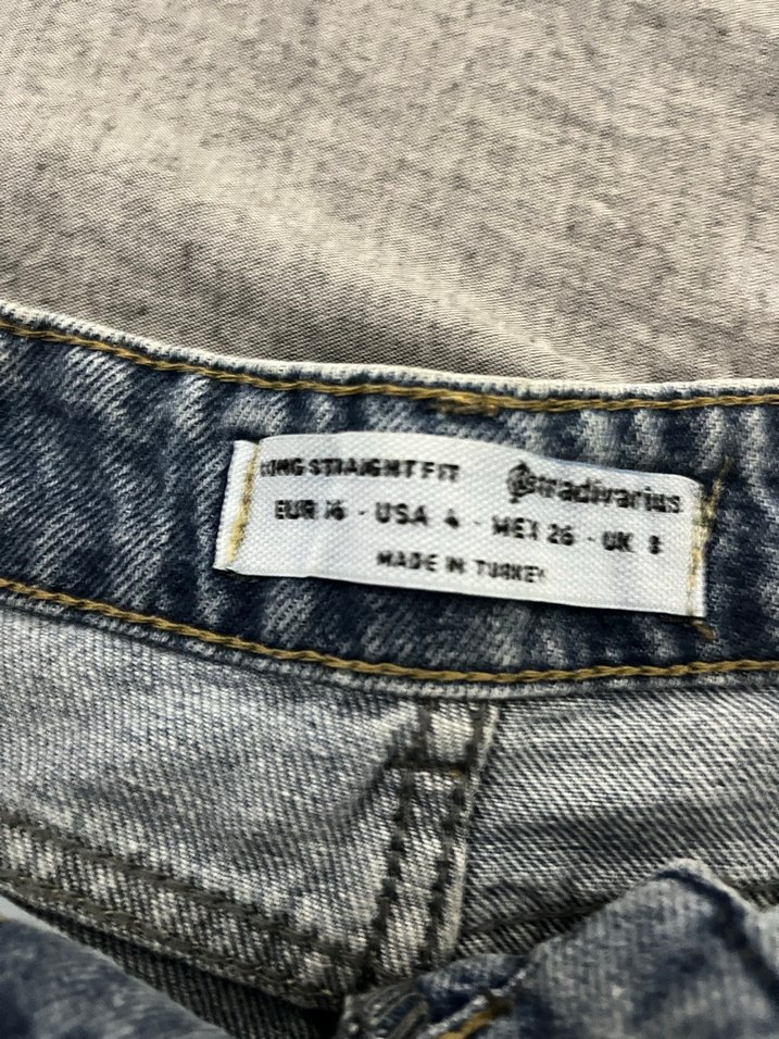 stradivarius normal kesim jean - Görsel 2