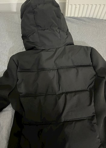 Siyah Fermuarlı Kısa Kadın Mont - Görsel 5