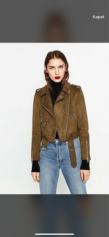 Zara Süet Ceket