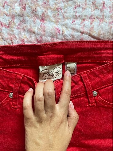 Mango Mango Kirmizi jean Sort