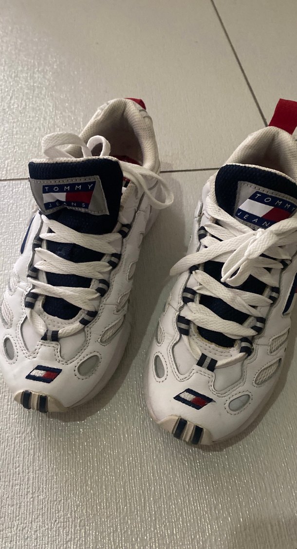 Beyaz Platform Topuklu Kadın Spor Ayakkabı - Görsel 5