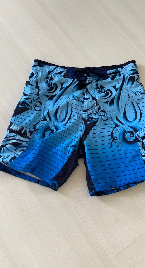 Desenli Mavi Erkek Mini Mayo - Görsel 2