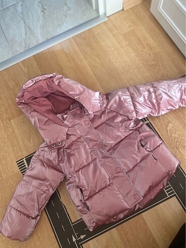 18-24 Ay Beden Koton kız bebek şişme mont
