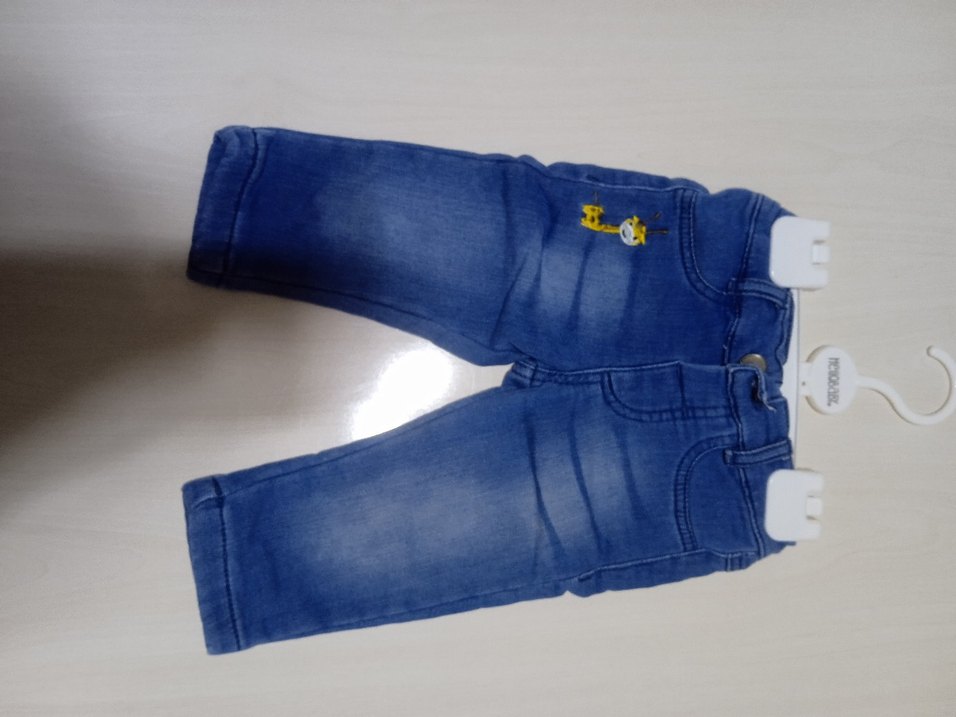 Gri Ekose Uzun Kollu Bebek Takımı - Görsel 5