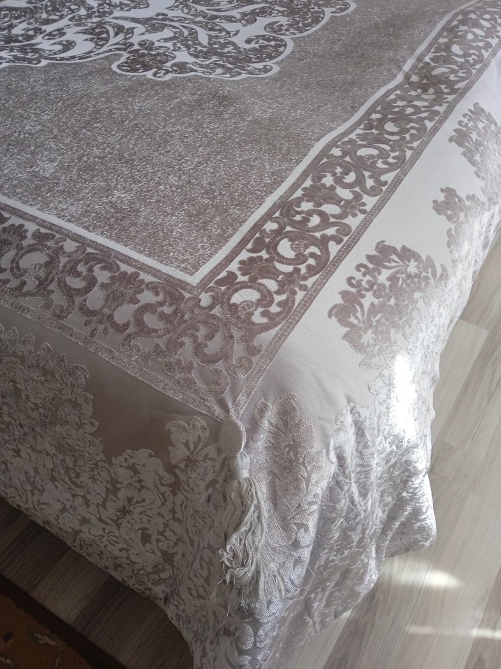 Karaca Yatak Örtüsü Takımı Pike Takımı - Görsel 3