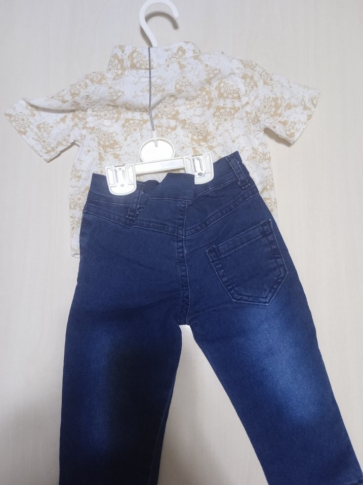 erkek bebek gömlek pantolon takım - Görsel 3