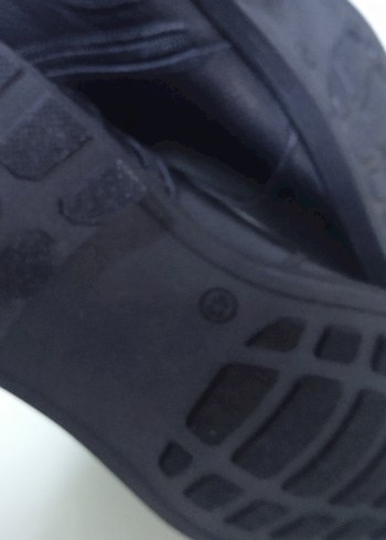 Erkek Siyah Minimalist Topuklu Bot - Görsel 5