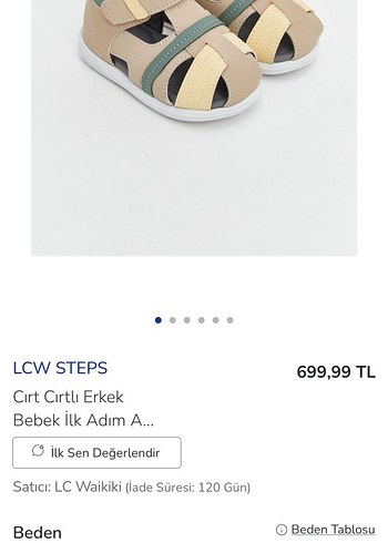 Lcw bebek ayakkabı - Görsel 2