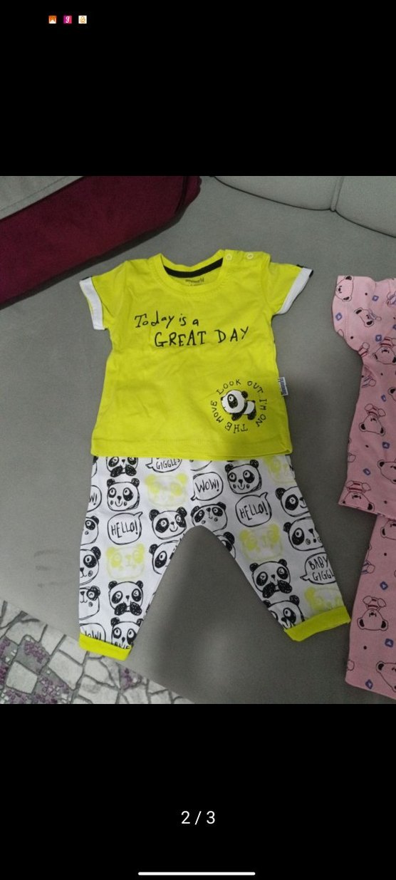 Bebek pamuklu takimlar - Görsel 2