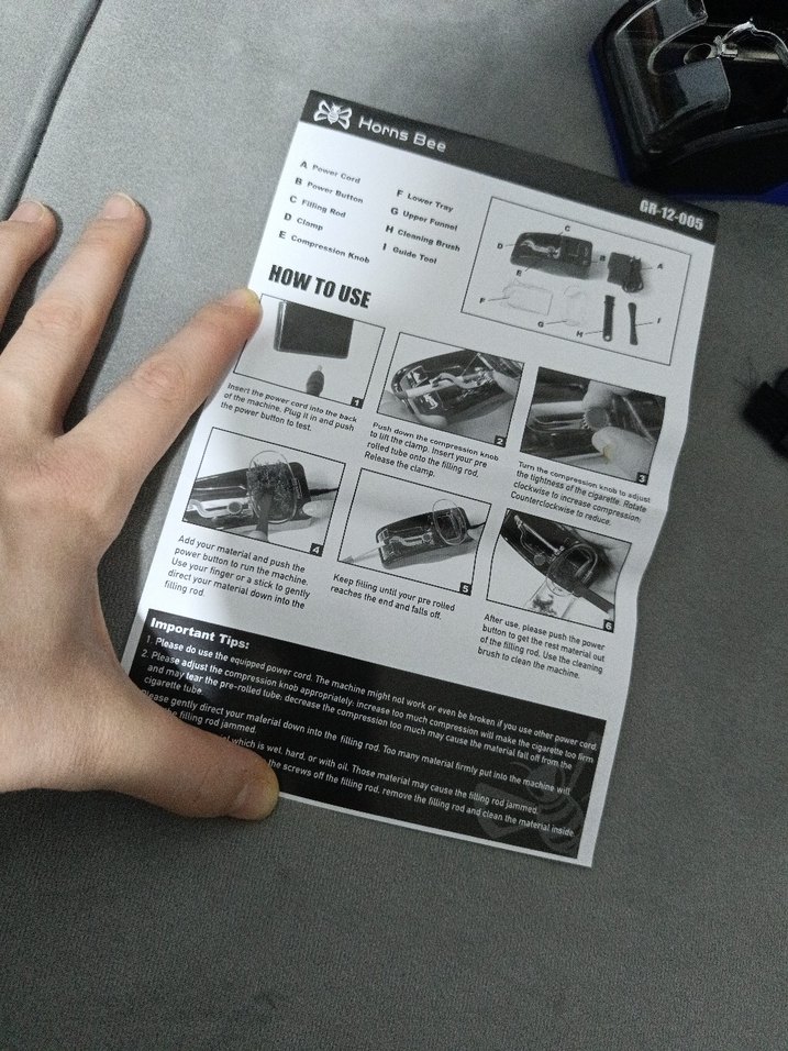 HORNS Elektrikli Otomatik  Sarma Makinesi Mavi (Slim) - Görsel 5