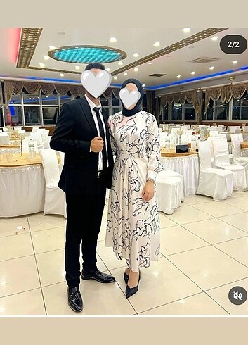 Suud Collection Asimetrik Saten Elbise