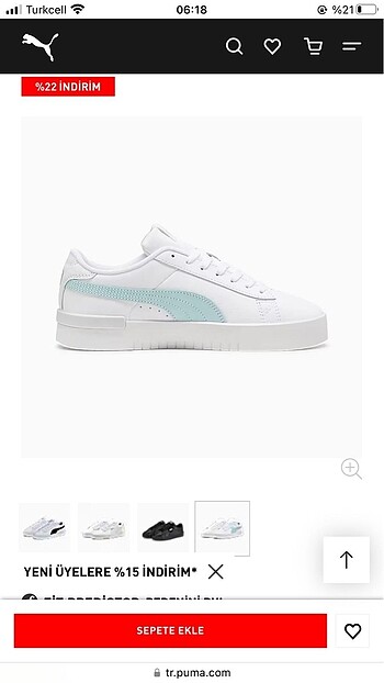 Puma spor ayakkabı