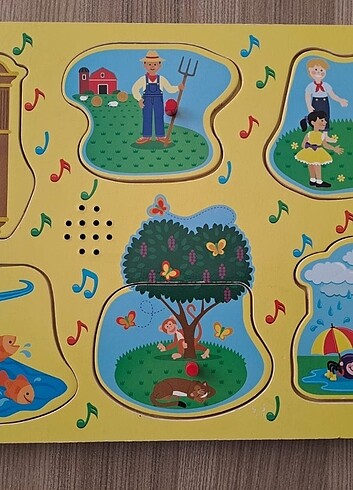 Beden Renk Melissa and Doug - Sound Puzzle