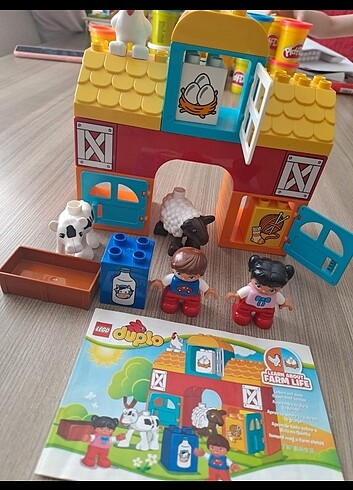 Diğer Lego Duplo 10617 Learn about Farm Life