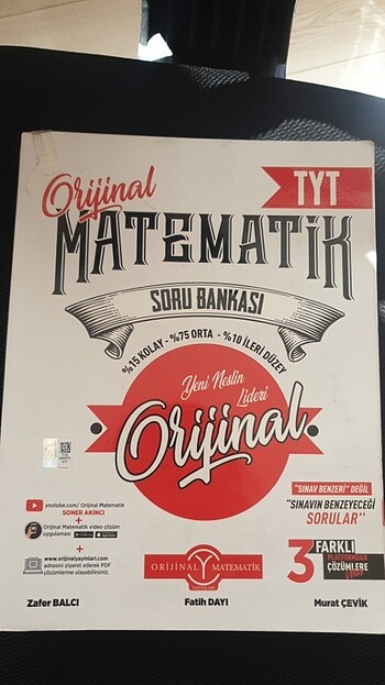 Beden ORİJİNAL YAYINLARI TYT AYT MATEMATİK