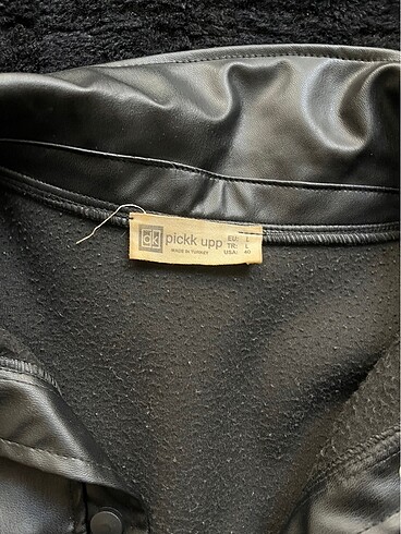 Zara Deri ceket oversize