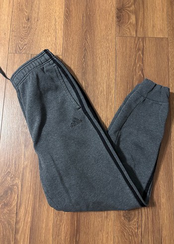 Gri orjinal Adidas unisex Rahat Kesim Eşofman Altı - Görsel 3