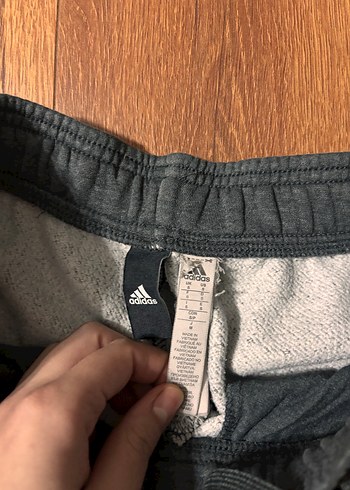 Gri orjinal Adidas unisex Rahat Kesim Eşofman Altı - Görsel 2