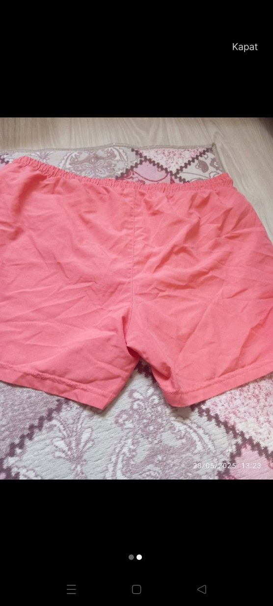 Pembe Erkek Mini Şort Mayo - Görsel 2