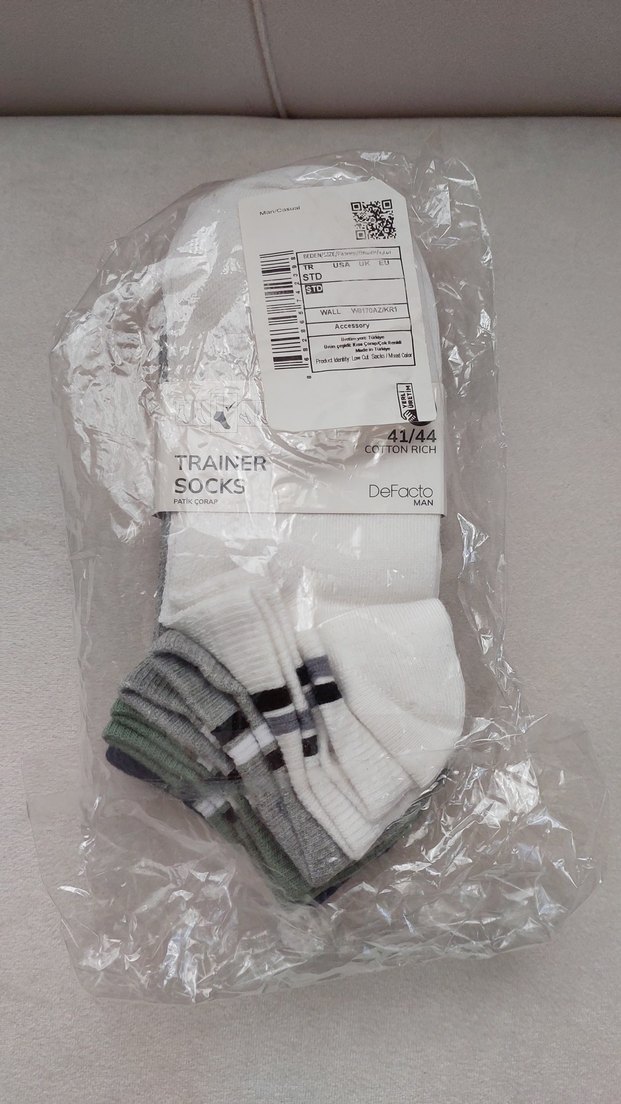 DeFacto Erkek Mini Spor Çorap 5'li - Görsel 4