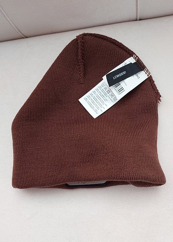 Kahverengi Örme Kadın Bere - Görsel 2