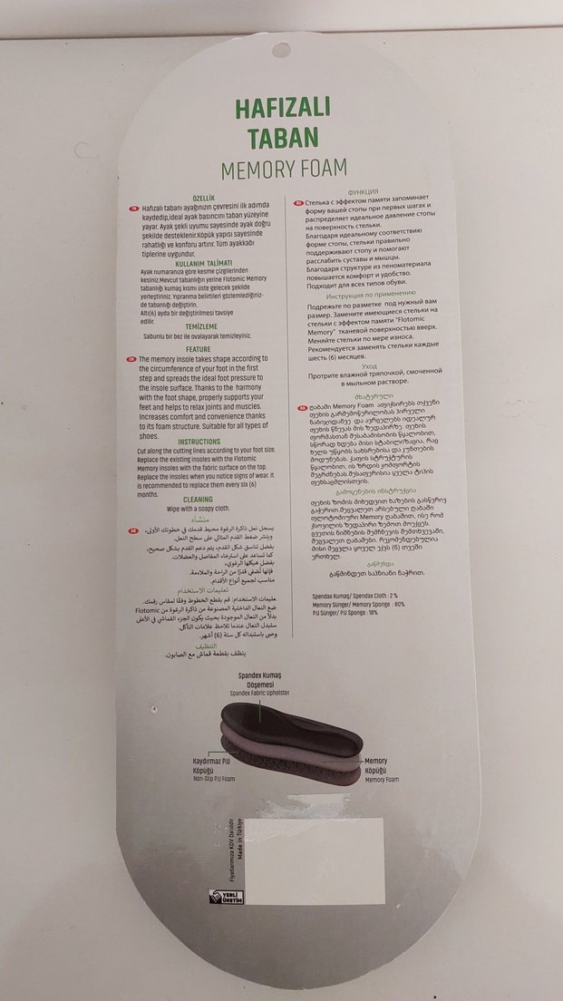 FloTomic Hafızalı Taban - Akıllı Sünger Teknolojisi - Görsel 2