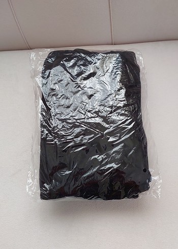 Siyah Örgü Parmaksız Eldiven ve Boyunluk Seti - Görsel 3