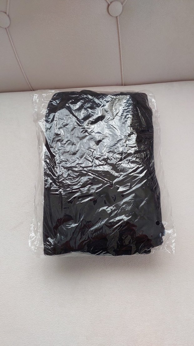 Siyah Örgü Parmaksız Eldiven ve Boyunluk Seti - Görsel 3