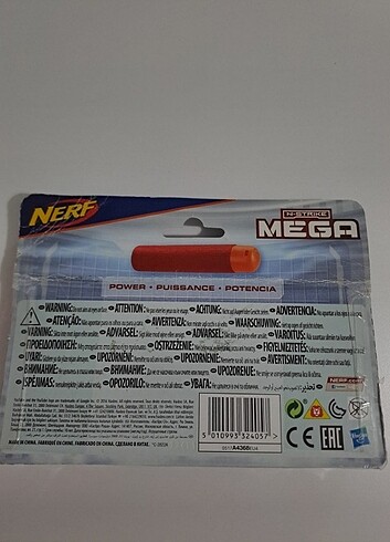  Orjinal Nerf Mega Mermi kullanılmamış 