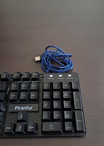 Piranha RGB Gaming klavye - Görsel 4