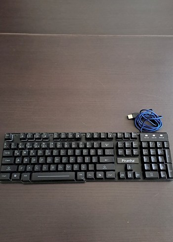 Piranha RGB Gaming klavye - Görsel 2