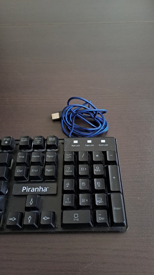 Piranha RGB Gaming klavye - Görsel 4