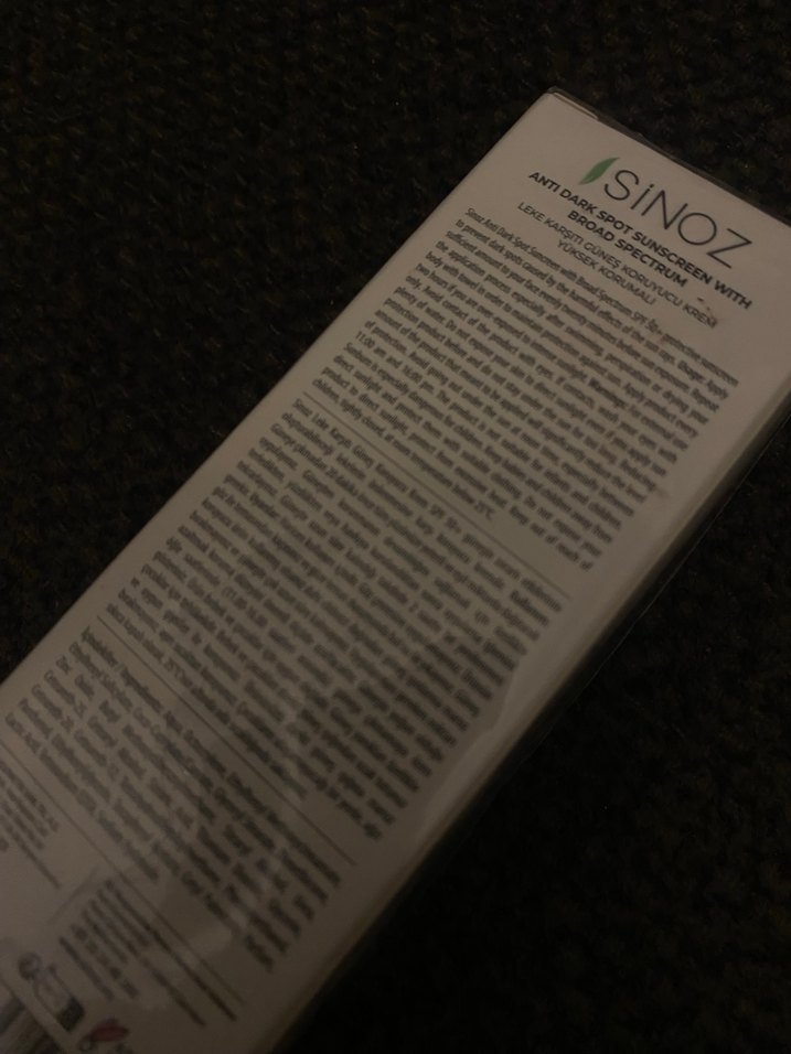 Sinoz Güneş Koruyucu SPF 50+ - Görsel 3