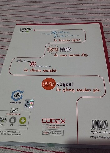  Beden ayt matematik ucdortbes