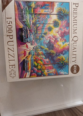 1500 Parça Renkli Puzzle - Premium Quality ZoE