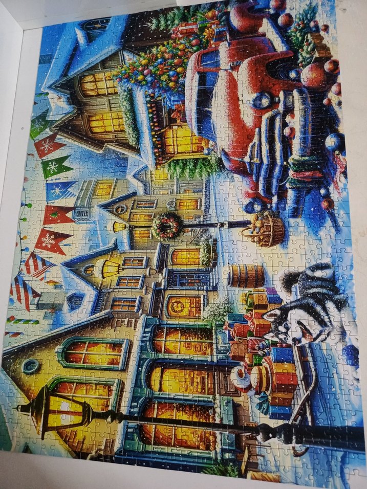 1000 Parça Renkli Manzara Puzzle - Görsel 2