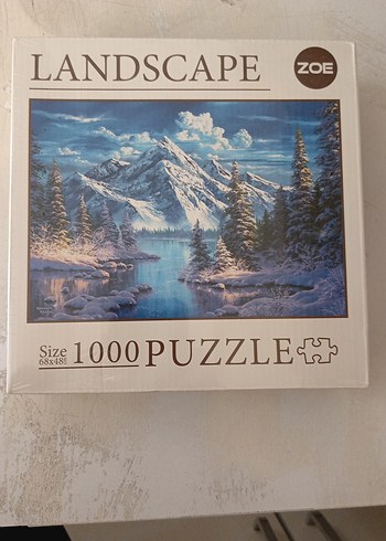 1000 Parça Doğa Manzarası Puzzle
