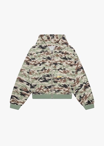 Pull and Bear Sevenheavens Camo Zip