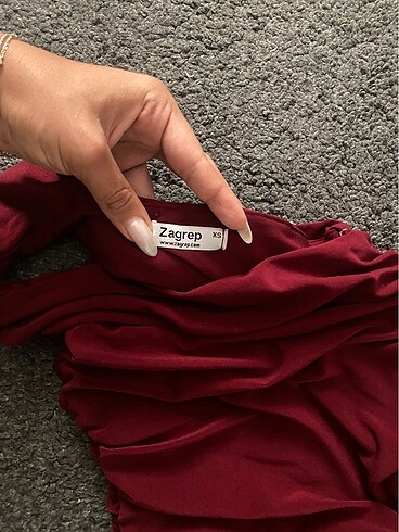 Diğer Trendyolmilla Zagrep bordo abiye elbise